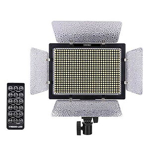 Yongnuo YN-600 LED�r�f�I���C�g 600����LED�𓋍� �J����&�r�f�I�J�����p (AC�d���A�_�v�^�[�t��YN-600, 5500K�̂�)