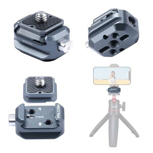 Ulanzi FALCAM F22 �N�C�b�N�����[�X�Z�b�g �J�����}�E���g�A�_�v�^�[ 1/4�l�W 22mm�W�� �N�C�b�N�����[�X�v���[�g&�N�C�b�N�����[�X�x�[�X �O�r�A�N�Z�T���[ �J�����A�N�Z�T���[ �N�C�b�N�V���[ 