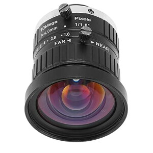 C�}�E���g�����Y 10MP 4mm F1.8-16 �蓮�i�� �Z�L�����e�B�J�����p �A���~�j�E������ 39x38mm