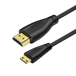 TRkin Mini hdmi�P�[�u������mini hdmi����hdmi�ϊ��A�_�v�^1.5 m�I�X�������p4 K 3 D�i�u���b�N�j