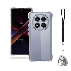 Redmi Note 14 Pro 5G/Xiaomi POCO X7 �p �P�[�X �J�o�[ �X�^���h�t�� �p�x�����\ �ԍڃz���_�[�Ή�NOUKAJU Redmi Note 14 Pro 5G/Xiaomi POCO X7 �X�}�z�P�[�X �X�g���b�v�t�� �y�� TPU �\�t�g �N���A �����₷�� 