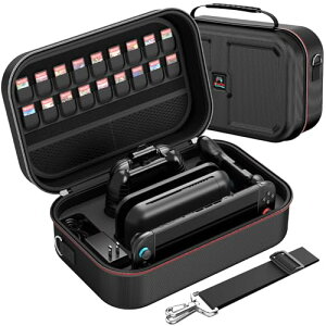 Switch 2 �P�[�X HEYSTOP Switch 2 ��p�Ή� �X�C�b�` 2 �P�[�X ���[�o�b�O �����^�ѕ֗� ���[ �ϏՌ� ���s�p �|�[�^�u�� Joy-Con�A�[�d�P�[�u���A�C���z�� �_�炩�����n EVA�f�� �X�g���[�W�J�o�[ �}�W