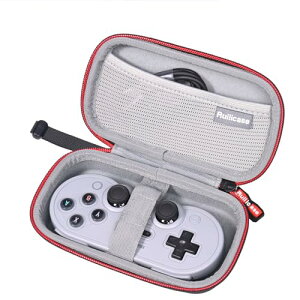 Ruilicase ���[�P�[�X 8BitDo SN30 Pro/SN30/M30 �R���g���[���[�Ή� �ی�o�b�O(�P�[�X�̂�) �ϏՌ��E�h�o�E�����h�����[�|�[�` | YKK�W�b�p�[�̗p�R���p�N�g�f�U�C�������h�~���H