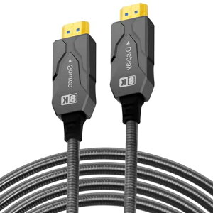 DTECH hdmi �P�[�u�� 30m ���t�@�C�o�[�|���ی�w �t�ю��h���P�[�X�A�[�}�[�h�P�[�u�� hdmi 8K*4K@60Hz 4K@60Hz/120Hz/144Hz ���b�P�[�u�� HDR 48Gbps HDCP2.2/2.3 DTS:X eARC ALLM QFT QMS VRR�Ή� �d�q���� ��c�� �R��