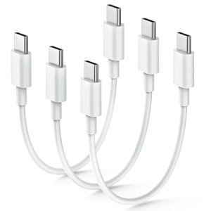 USB Type-C to C �P�[�u�� �Z��20cm/3�{�Z�b�g PD�Ή� 60W �}���[�d���f�[�^�]�� �^�C�vc�}���[�d�P�[�u�� ���ϋv �f����h�� �����^�тɕ֗� iPhone 16/15�V���[�Y�AiPad Pro/Air�AGalaxy S24�AAQUOS sense8�AOPPO