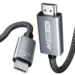BENFEI USB Type-C HDMI �ϊ��P�[�u�� 1.8m4K@60Hz UHD�f���o��Type C HDMI�ϊ��A�_�v�^�[ �^�C�vC to hdmi �Ή� 40Gbps�]�� �A���~�V�F���A�i�C�����u���C�h Thunderbolt 3/4 �݊� iPhone 15 Pro/Max, MacBook Pro/Air 2023, iPad