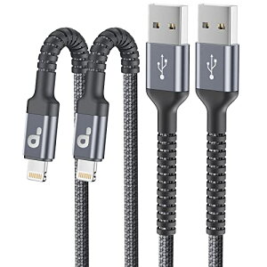 iPhone �[�d1M 2�{ �����ӂ��񃉃C�g�j���O�P�[�u�� MFi�F�� �����[�d �����ϋv USB �[�d�킯�[�Ԃ� Apple iPhone 14 13 12 11 Pro Max XS XR X 8 7 6 5 Plus iPad iPod�e��Ή�