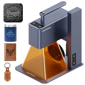 LaserPecker2 ���[�U�[�����@ �ƒ�p ���^ �g�ю����[�U�[���H�@100mmx100mm�����\ 0.05mm�����x 2k���ג��� 36000mm/min�����o�b�`�����\ ���C�u�v���r���[�@�\���� ���{��A�v��&PC���� ���[�U�[��