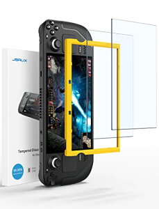 JSAUX �X�N���[���v���e�N�^�[2���Z�b�g�X�`�[���f�b�L�Ή�Ultra HD �K���X�v���e�N�^�[ �d�x9H �K�C�h�t���[���t�� �L�Y�h�~�����K���X �X�`�[���f�b�L�Ή� �c�[���L�b�g�t��