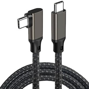 YFFSFDC L���^ USB-C to USB-C �P�[�u�� 4K@60Hz�f���o�� USB3.2 Gen2�W�� 5Gbps�f�[�^�]�� 100w�}���[�d PD3.0/QC3.0�Ή� Type-C �P�[�u�� Xperia/Galaxy/Sharp/LG/MacBook/Nintendo Switch/Google Pixel�Ȃǃ^�C�vc���@��Ή� �Ζ�