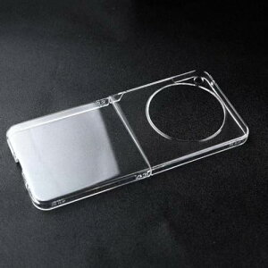 For ZTE Libero Flip/nubia Flip 5G �P�[�X �ی�J�o�[ �N���A �i�X�g���b�v�t�� �j PC�f�� ZENGZOUZ�S�ʕی� �ϏՌ� ���ϖh�~ ���^ �y�� �w��h�~ ZTE Libero Flip/nubia Flip 5G �J�o�[ �i�N���A�j