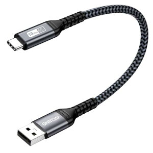 GHNTJAP USB C �P�[�u�� 0.3M USB 3.2 Gen 2�Ή� 10Gbps�]�����x 60W�}���[�d USB Type C �P�[�u�� Android Auto�Ή� Galaxy/iPhone 15/MacBook/iPad���e��Ή� 30CM