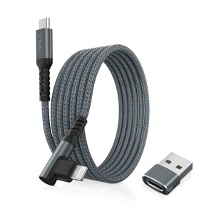 Basesailor USB C Lightning �[�d�P�[�u�� 2M �� USB�A�_�v�^�[�AiOS ���C�g�j���O �P�[�u�� �^�C�vType C PD�����[�d �R�[�h�A���Ή��\ iPhone 11 12 13 14 Pro Max Plus�AX�AXS�AXR�ASE�Ai11�Ai12�Ai13�AAirpods�Ai-pad