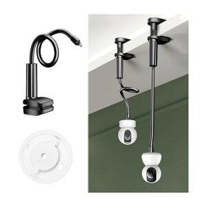 �t���L�V�u���N�����v�}�E���g Tapo C200 C210�J�����p 50cm 360�x��]�\ �u���P�b�g���Ђ˂�܂� �ȒP�ݒu �N�����v���A�[���X�^���h ���肵�����t�� �����J����K�v�͂���܂��� (�u���b�N