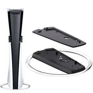 PS5 / PS5 Slim / PS5 Pro �c�u���X�^���h, For PlayStation 5 ��p�CPS5�X�^ ���h, �����ގ� �]�|�h�~ �n�k�΍� ���t���h�~ ���M���P, �C���X�g�[���ȒP, PS5 Slim-�X�^���h, PS5 Pro�Ή� PS5 ���Ӌ@��,�l�W ���{
