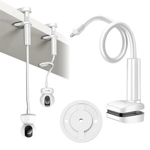 UrbanPulse �t���L�V�u���N�����v�}�E���g TP-Link Tapo C200 C210�J�����ɑΉ� 50cm 360�x��]�\ �t���L�V�u���c�C�X�g�}�E���g �N�����v���A�[���X�^���h ���肵�����t�� �ȒP�ݒu �������s�v �H