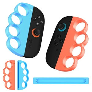 Switch2 Fit Box/Fit Box 2�Ή� �R���g���[���[ �O���b�v �X�C�b�` �W���C�R�� �{�N�V���O�Q�[���O���b�v ����ȒP ��l�Ǝq������ �l�ԍH�w�݌v Joy-Con �n���h�� Switch2/Fit Boxing (�t�B�b�g�{�N�V���O)