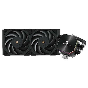 Thermalright Frozen Edge 240 Black PWM�t�@���t��CPU�E�H�[�^�[�N�[���[�A�|���v���x��3300RPM�ł��AS-FDB�x�A�����O�AAMD AM4 / AM5�A�C���e��LGA1150 / 1155 / 1200 / 1700 /1851/ 2011(FE240 Black)