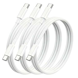 USB Type C �P�[�u��1m 3�{�Z�b�g LpoieJunPD�������[�d/3A 65W�}���[�d USB C to C �P�[�u�� ���ϋvTPE�f�� �����f�[�^�]�� �X�}�[�g�t�H��/�^�u���b�g/�Q�[���@�Ȃ�Type-c�@��ƌ݊���������