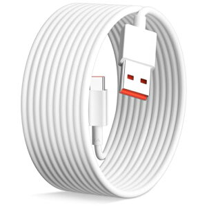 USB Type-C �P�[�u�� 3M 120W 6A �}���[�d�P�[�u�� �Ή�Xiaomi 14 15 Ultra 13T 12T Pro �n�C�p�[�`���[�W/TurboCharge �f�[�^�]�� �Ή�Redmi Note 11pro/Black Shark/Mi 12 11 Lite5G USBC �P�[�u�� 90W/67W/33W