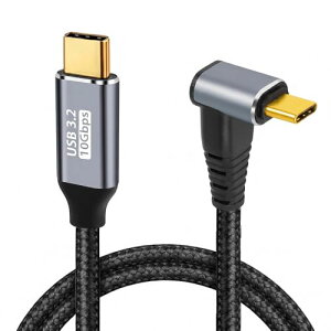 USB Type-C �P�[�u�� L�� 0.5M PD 100W�}���[�d USB3.2 Gen2�W�� 10Gbps�f�[�^�]�� 4K�f���o�͑Ή� �����ϋv�i�C�����҂� MacBook/Surface/Pixel/Xperia/AQUOS�Ȃ�Type-C�@�����