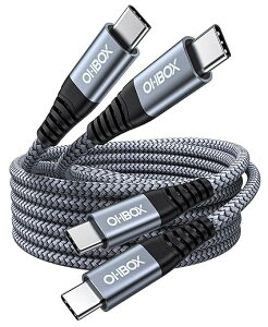 USB C �P�[�u�� 3M 2�{ �^�C�vC �P�[ �u�� 60W �}���[�d USBC & USBC �P�[�u�� �����^�C�vC USB�P�[�u�� �f���h�~�f�[�^�]�� USB Type-C�P�[ �u�� iPhone17/16/15�V���[�Y/MacBook/iPad/Galaxy