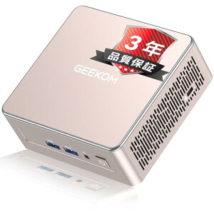 3�N�ۏ؁E�R�X�p�ŋ�GEEKOM A5 �~�jpc AMD Ryzen 5 7430U���� �A�u128GB RAM+10TB SSD�i�ő�g���\�j�v �S���������g �������� �~�j�p�\�R���b�ő�8K�E4��ʓ����o�́bSD�J�[�h�X���b�g �����ǂݍ��݁bWi