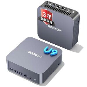 GEEKOM GT13 Max AI �~�jPC�@�l�l�ɑI�΂��EIntel�̈��萫Core Ultra U9-185H���� 128GB DDR5+6TB SSD�g���\�bUSB4×2�bWiFi7�EBT5.4�E2.5G LAN×2�bSD�J�[�h�Ή��b�Ɩ��E����ҏW�E3D�݌v�E�T�[�o�[�^�p�b3�N�ۏ� 