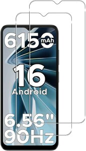 2���Z�b�gFor POPUX/DOOGEESmart Note56/Note56X/Note56X Pro/Note56 Pro/Note56 Plus �t�B���� �K���X�t�B����ZENGZOUZ�d�x9H �ϏՌ� �X�N���b�`�h�~ �����ߗ� �����z�� �C�A�[�� �����x�^�b�` �������� POPUX/DOOGEE Note
