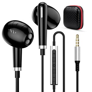 iMangoo �C���z�� �L�� �}�C�N�t�� 3.5mm�W���b�N �C���i�[�C���[�^ �ʘb�Ή� �d�ቹ �p�\�R�� PC�p �L���C���t�H�� HiFi���� ���Չ��� �Ή�iPhone 6s SE/iPad/PS5/AQUOS sense8 7/OPPO Reno9A/7A/Samsung/Xperia/moto/Red