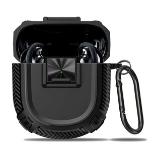 BUITFOU Bose QuietComfort Ultra Earbuds/Bose QuietComfortEarbuds II �p �P�[�X Bose QuietComfort Ultra Earbuds �J�o�[ TPU�f�� ������ �u���J�j�J�����v�J�o�[ ���S�ȃ��b�N �����h�~ �ϏՌ� �J���r�i�t��(�u���b�N)