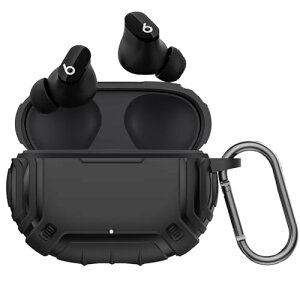 YAODLE For Beats Studio Buds+ �P�[�X Studio Buds TPU �ی�P�[�X ������ Studio Buds+/Studio Buds �P�[�X�u���J�j�J�����v���� �Ռ� �z�� �^�t�l�X�f�U�C�� ���菝 �h�~ �ϏՌ� �ی�J�o�[ �ČR MIL�K�i(�u���b