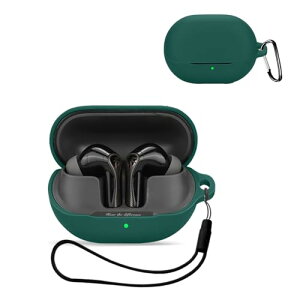 For SOUNDPEATS Air5 Pro Plus / Air5 Pro �p �P�[�X �J�o�[ KONXISA���C�����X�C���z�� �P�[�X �V���R���f�� ���p���₷�� �ϏՌ� �h���h�o �E�H�b�V���u���i�J���r�i�t��+�X�g���b�v�t�� �j �����[�d��