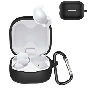 YAODLE For LinkBuds Fit/WF-LS910N �P�[�X �\�j�[(SONY)LinkBuds Fit/WF-LS910N �P�[�X �����[�d�\ �ϏՌ� �L�Y�h�~ �h�� �h�o �J���r�i�t�� �����h�~(�u���b�N)