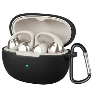 BUITFOU For Shokz OpenDots ONE �P�[�X �V���b�N�X OpenDots ONE �ی�J�o�[ �_�炩�� �V���R���� �����h�~ �L�Y�h�~ �ϏՌ� �h�o �y�� �����[�d�\ �J���r�i�t�� �����h�~(�u���b�N)