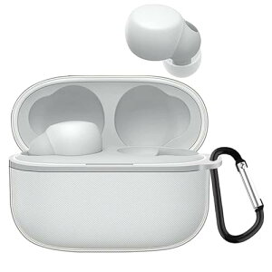 YAODLE For LinkBuds S WF-LS900N �P�[�X �\�j�[ linkbuds s wf-ls900n �P�[�X �N���A TPU�� �S�ʕی� �����h�~ �L�Y�h�~ �ϏՌ� �����[�d�\ �y�ʏ��^ �J���r�i�t��(�N���A)