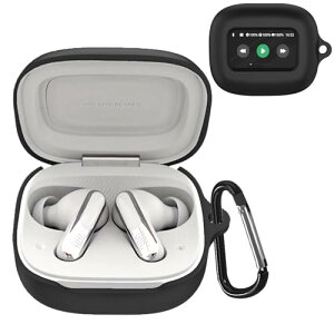 YAODLE For JBL LIVE BEAM 3 �P�[�X�V���R���� �S�ʕی� JBL LIVE BEAM 3 �P�[�X �����h�~ �L�Y�h�~ �ϏՌ� �����[�d�\ �y�ʏ��^ �J���r�i�t��(�u���b�N)