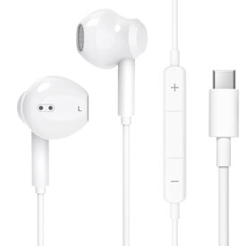 イヤホン タイプc イヤホン2025年新バージョン iPhone17/16/15対応 Znines 有線HiFi ノイズキャンセリング 重低音 通話可能 通話もクリア 音量調節可能 快適な装着感 人間工学に基づいた絡みにくいインイヤー型 防水 防汗 リモコン付き 通話もクリア