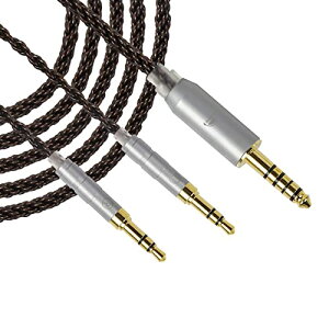 okcsc ZT8 �w�b�h�z���P�[�u�� ���[3.5mm �����P�[�u�� �C���z���E�w�b�h�z���p 8�c ���� Hifiman�p HE4XX�EHE-350�EHE1000�ɓK�� 4.4mm�o�����X(5��)��3.5mm�v���O(3��)x2