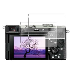 �Ή� SONY ��7C II / ��7CR / ��6700 ILCE-6700 �ی�t�B���� �K���X�t�B���� 2�����{���f�ވ��Ɏq�� �\�ʍd�x9H �Ή� ��7c ii �t���ی�t�B���� �����K���X �t�B���� �����ߗ� ��U�h�~ �C�A�h�~ �ώw�� ��