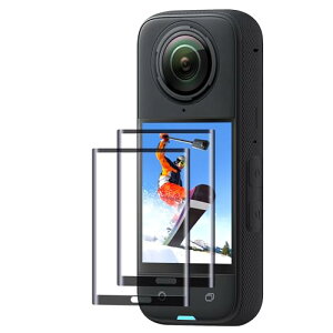 CYNOVA �C���X�^360 X5 �ی� �t�B���� �Ή� Insta360 X5 / X4 �K���X�t�B���� 2�Z�b�g,insta 360 X5 / X4��p ���� �K���X�t�B���� ���{���Ɏq�� �Ή� insta360 X5 / X4 �t���ی�