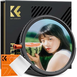 K&F CONCEPT 82mm ND2-32&CPL&1/4�u���b�N�~�X�g 3in1 1��3�� ���@�\�t�B���^�[ ��������+�Ό�����+�\�t�g���� ��ND�t�B���^�[ PL�t�B���^�[ �\�t�g�t�B���^�[ �h���h���L�Y�h�~ 28�w�i�m�R�[�e�B���O 