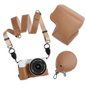 kinokoo for VLOGCAM ZV-E10 II �P�[�X�ASONY �~���[���X���J���� 16-50mm�����Y�Ή� ZV-E10M2 ��p �J�����P�[�X zv-e10 ii�p �J�����o�b�O Alpha ZV-E10 II�Ή� �ی�J�o�[ �J�����A�N�Z�T���[�|�[�`�t�� �X�g