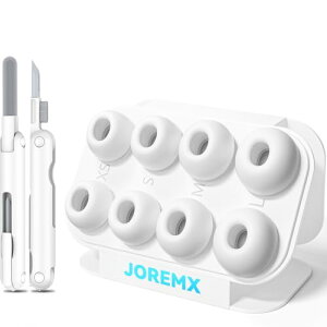 Joremx4�gAirPods Pro ��1/2���� �C���[�s�[�X�i2023/2022/2019�j�N���[�j���O�y���t�� �\�t�g�V���R������ �m�C�Y���_�N�V�����z�[���A�����h�o�l�b�g �� �������t���AApple AirPods Pro �����p �C���[�`