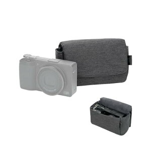 JJC ���^ �J�����P�[�X �J�����|�[�` Lumix DC-TZ99 DC-ZS99 ZS300 Ricoh GR4 GRIV HDF GR3 GR3x GR2 GRIIIx GRIII GRII RX100�V�[���Y RX100VII RX100VA Canon PowerShot SX740 HS G7X Mark II III �ȂǃR���p�N�g�J���� �ɑΉ� �~�j