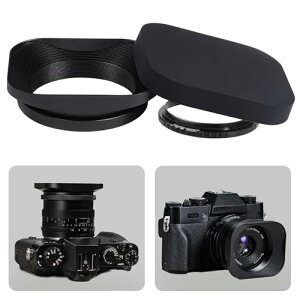Yullmu �����Y�t�[�h 49mm �����x6000�n �p�^�����Y�t�[�h �A���~�j�E�������� �˂����ݎ� �����` Fujifilm�Ɍ�����X100VI X100V X100F X100T X100S X100 X70 �ɑΉ�