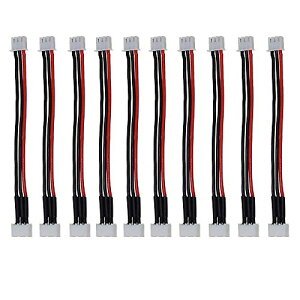 Yiqigou 10 PCS 15cm JST-XH 2S 3S 4S 5S 6S�o�����X�v���O�I�X�o�X�o�[�������C���[�P�[�u��JST-XH�R�l�N�^�A�_�v�^���C���[ �o�����X���[�h�����P�[�u���R�[�h for RC���`�E���d�r (2S)
