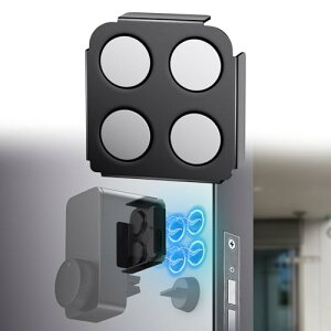 Kotesoto For SwitchBot �w��F�؃p�b�h & �X�}�[�g���b�N Pro �Ή� �}�O�l�b�g��t�L�b�g 2�_�Z�b�g �H��s�v �������s�v ���̓l�I�W������ ���ʃe�[�v�Ճ[�� �h�A�������Ȃ� ���ݑΉ� �ȒP�ݒu 