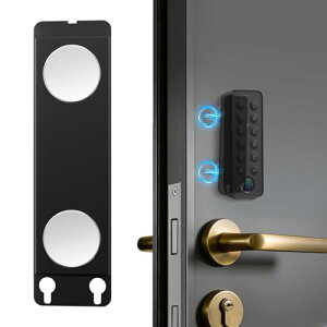 Kotesoto For SwitchBot �w��F�؃p�b�h �L�[�p�b�h�p �}�O�l�b�g��t�v���[�g ���ΑΉ����L�b�g �h�A���b�N�p �A�N�Z�T���[ ���͎���2�t�� �������s�v ���ʃe�[�v�Ղ��c��ɂ��� �ȒP��t �A��