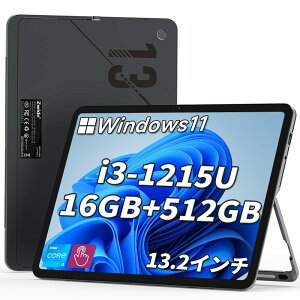 Zwide SA13 Pro win11 1215U �^�u���b�gPC 13.2�^ 1600*2400 2in1 16GB+512GB �L�[�{�[�h�ʔ�